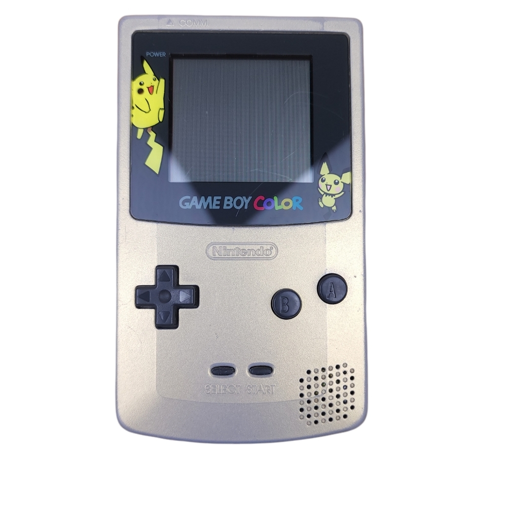 Nintendo gameboy color pickachu edition